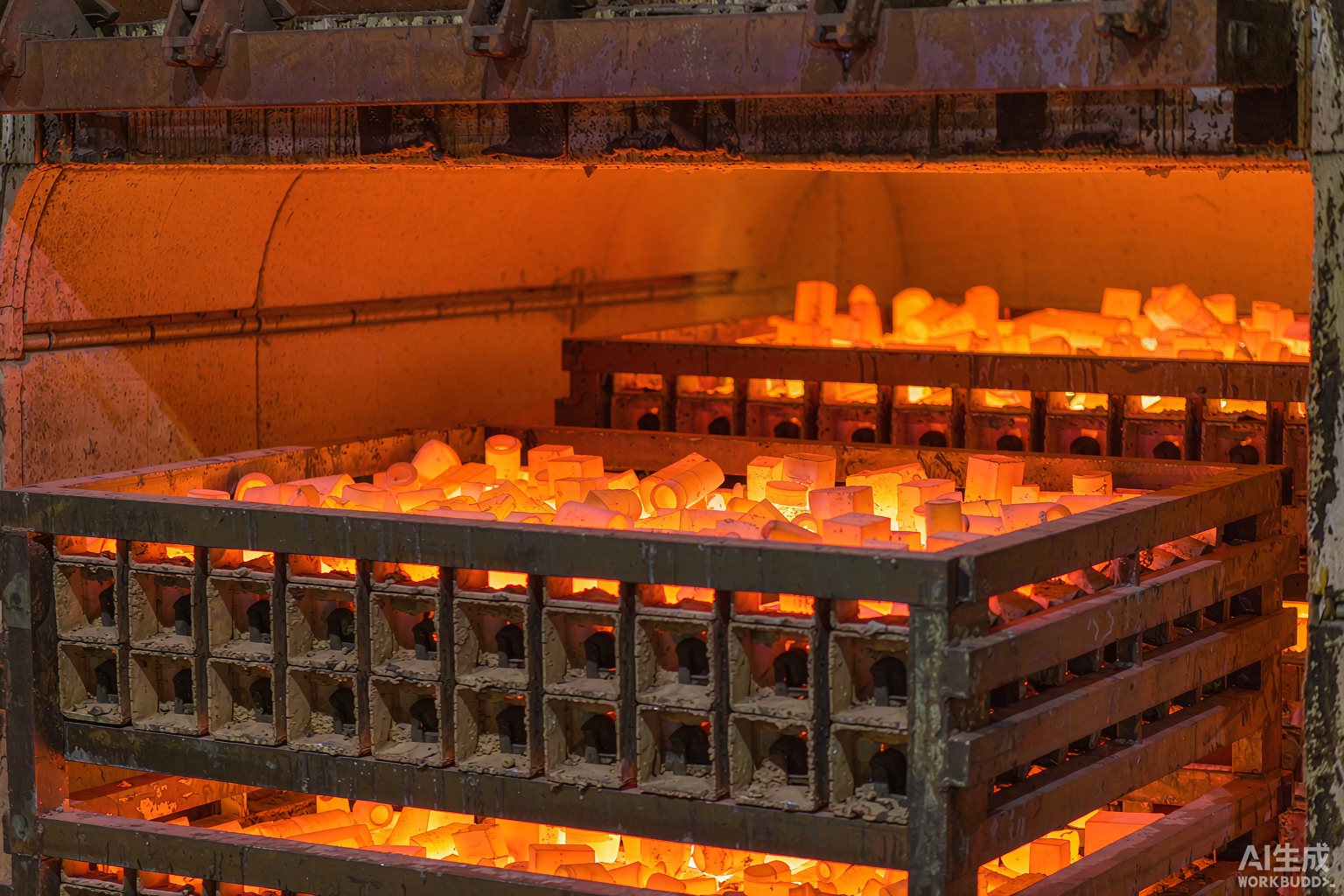 Comparison of Inconel 601, RA330 and 310S stainless steel furnace fixture trays and baskets at high temperature - Hangbo Alloy